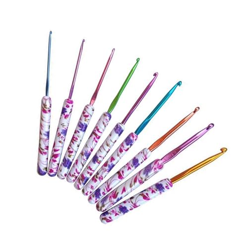 9 PC Gedruckte Häkelnadelhäkchen Haken Set 2 5 Mm Bis 6 0 Mm Stricknadelhäkchenzubehör Für Kunsthandwerk 9 PC Gedruckte Häkelnadelhäkchen Haken Set 2 5 Mm Bis 6 0 Mm Stricknadelhäkchenzubehör Für Kunsthandwerk von JSGHGDF