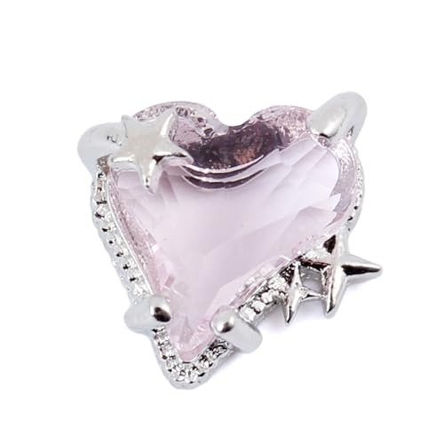 Bezaubernde 3D Bogen Herz Und Schmetterlingsketten Zirkonnagel Charme Lovely Manicures Nails Kunstdekoration von JSGHGDF