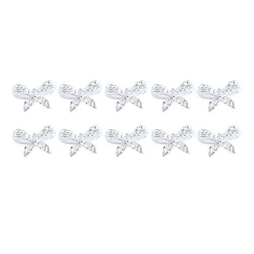 Bögen/Schmetterlingsnagel Charme 3D Legierung Nagelkunst Strassnagel Nagel Diamonds Sprudeln Nagelschmuck Kristall Für Frauen Mädchen von JSGHGDF