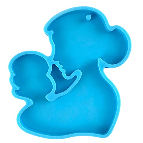 Glänzende Silikonharz-Formen für Baby und Mutter, Schlüsselanhänger, Spielzeug, Anhänger, Schmuck, Epoxidharz, Bastelformen Glänzende Silikonharz-Formen für Baby und Mutter, Schlüsselanhänger, Spielzeug, Anhänger, Schmuck, Epoxidharz, Bastelformen von JSGHGDF