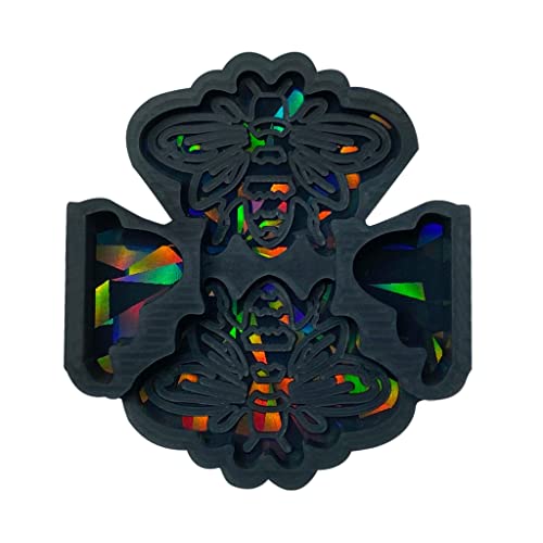 Holografische Harzform für Schlüsselanhänger, Epoxidharz, Gießform für Handwerk, Schmuckherstellung, Handyhalter, Silikonform Holografische Harzform für Schlüsselanhänger, Epoxidharz, Gießform für Handwerk, Schmuckherstellung, Handyhalter, Silikonform von JSGHGDF