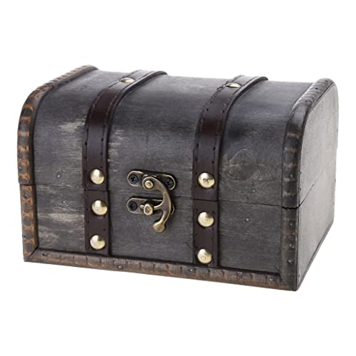 JSGHGDF Große Holz-Schmuckschatulle für Damen, Vintage-Schmuckaufbewahrung für Damen, 3 Stile, 2 Farben JSGHGDF Große Holz-Schmuckschatulle für Damen, Vintage-Schmuckaufbewahrung für Damen, 3 Stile, 2 Farben von JSGHGDF