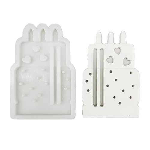 JSGHGDF Kuchendekorationsformen für Süßigkeiten, Seife, Kerzen, Epoxidharz, Ton, zarte Fondantformen, 3D-förmige Silikonformen JSGHGDF Kuchendekorationsformen für Süßigkeiten, Seife, Kerzen, Epoxidharz, Ton, zarte Fondantformen, 3D-förmige Silikonformen von JSGHGDF