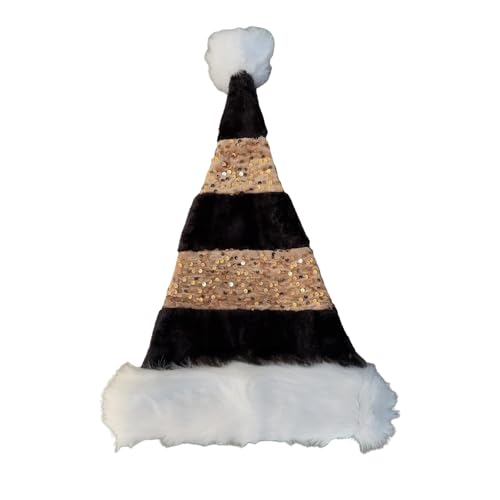 JSGHGDF Schimmernde Weihnachtsmützen für Festivals, Familientreffen, gestreifte Pailletten, Weihnachtsmannmützen, Urlaubsrequisiten, Accessoire, Kopfbedeckung JSGHGDF Schimmernde Weihnachtsmützen für Festivals, Familientreffen, gestreifte Pailletten, Weihnachtsmannmützen, Urlaubsrequisiten, Accessoire, Kopfbedeckung von JSGHGDF