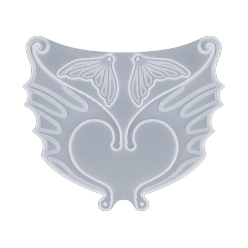 JSGHGDF Silikonformen mit Fischschwanz, Ohrclips, Feenflügel, kein Piercing, Ohrringe, Schmuck, UV-Epoxidharz, Formwerkzeuge JSGHGDF Silikonformen mit Fischschwanz, Ohrclips, Feenflügel, kein Piercing, Ohrringe, Schmuck, UV-Epoxidharz, Formwerkzeuge von JSGHGDF