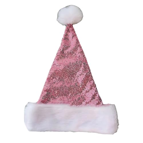 JSGHGDF Weihnachtsmannmütze, bunte Pailletten, Weihnachtsmannmütze, Urlaub, Feiern, Party-Accessoire, Kopfbedeckung für Eltern und Kinder JSGHGDF Weihnachtsmannmütze, bunte Pailletten, Weihnachtsmannmütze, Urlaub, Feiern, Party-Accessoire, Kopfbedeckung für Eltern und Kinder von JSGHGDF