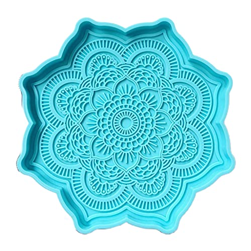 Silikonschmuck Die Epoxidform Für Kreatives Mandal Becher Becher Harz Gussform Kristall Achat Untersetzer Herz Silikonformen Für Harz Gussform Machen. von JSGHGDF