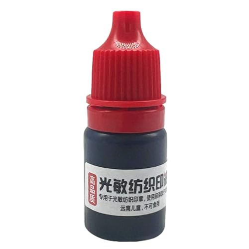 Spezielle Tinte 5ml Textilwäsche Wasserdichte Tinte Für Kinder Namen Stempeldruck Auf Kleidungswäsche Scrapbooking Supplies von JSGHGDF