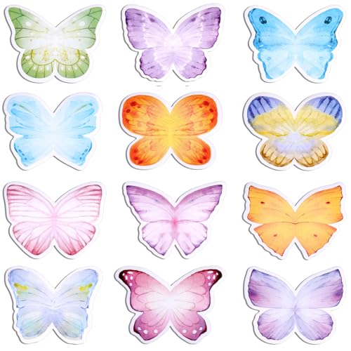 JSRQT 240 Blatt Haftnotiz Schmetterlingsform, Kleine Selbstklebende Notizzettel, Haftnotiz Klebezettel Sticky Note Pads, Entfernbare Haftnotizen Selbstklebende Notizblöcke für Schulbüro Heimdekoration JSRQT 240 Blatt Haftnotiz Schmetterlingsform, Kleine Selbstklebende Notizzettel, Haftnotiz Klebezettel Sticky Note Pads, Entfernbare Haftnotizen Selbstklebende Notizblöcke für Schulbüro Heimdekoration von JSRQT