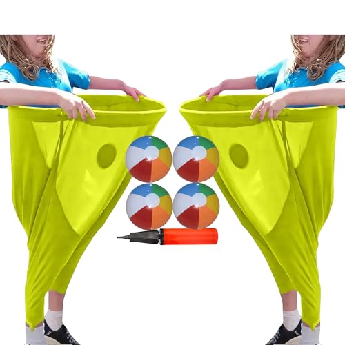 JSvsza Granny Pants Yard Game, Granny Pants Outdoor Game with Bouncy Balls, Wurfspiel für draußen, Gruppen-Ballspiel, Gartenspiel für alle Altersgruppen, Yellow 2pcs JSvsza Granny Pants Yard Game, Granny Pants Outdoor Game with Bouncy Balls, Wurfspiel für draußen, Gruppen-Ballspiel, Gartenspiel für alle Altersgruppen, Yellow 2pcs von JSvsza