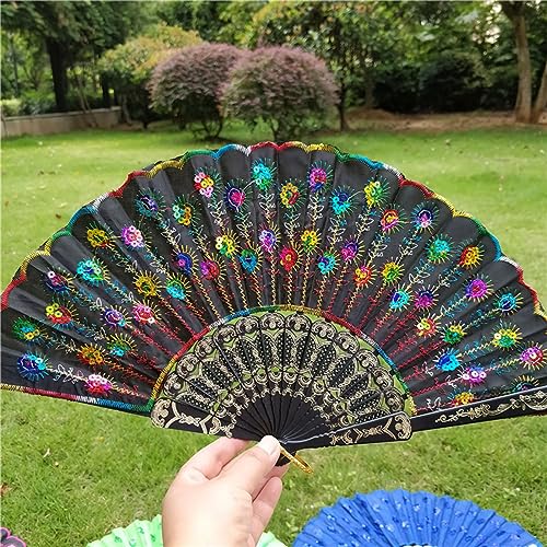 JTBDWOSK Faltfächer, gelbe Pailletten, große Handfächer, faltbar, chinesisch, japanisch, für Tanzparty, Hochzeitsgeschenke, DIY-Dekoration, Heimdekoration,5 JTBDWOSK Faltfächer, gelbe Pailletten, große Handfächer, faltbar, chinesisch, japanisch, für Tanzparty, Hochzeitsgeschenke, DIY-Dekoration, Heimdekoration,5 von JTBDWOSK