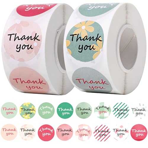 1000 Stück Danke Aufkleber 2.5cm Selbstklebende Dankeschön Sticker auf Rolle Rund Etiketten Thank You Sticker für Geschenktüten, Umschläge, Verpackung, Kommunion, Hochzeit & kleines Business 1000 Stück Danke Aufkleber 2.5cm Selbstklebende Dankeschön Sticker auf Rolle Rund Etiketten Thank You Sticker für Geschenktüten, Umschläge, Verpackung, Kommunion, Hochzeit & kleines Business von JTHTJOK