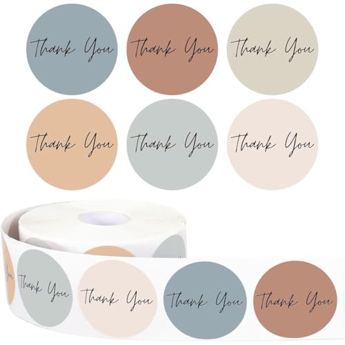 1000 Stück Runde Danke Aufkleber 25mm Selbstklebende Etiketten mit „Danke“-Aufdruck Sticker für Geschenkverpackung, Hochzeit, Handgemachte Produkte, Geschenktüten, Backen & Karten 1000 Stück Runde Danke Aufkleber 25mm Selbstklebende Etiketten mit „Danke“-Aufdruck Sticker für Geschenkverpackung, Hochzeit, Handgemachte Produkte, Geschenktüten, Backen & Karten von JTHTJOK