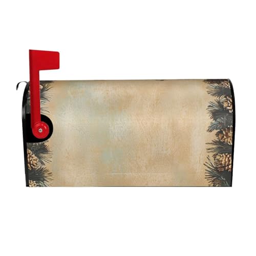 Bedruckte Briefkastenabdeckung, Tannenzapfen, bedruckt, Magnetverschluss, Dekoration, Urlaubsdekoration, 53,3 x 45,7 cm, einfach zu installieren Bedruckte Briefkastenabdeckung, Tannenzapfen, bedruckt, Magnetverschluss, Dekoration, Urlaubsdekoration, 53,3 x 45,7 cm, einfach zu installieren von JTKREZ