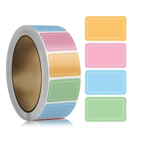 Etiketten Selbstklebend 100-800 stücke Aufkleber Bunte Label Wasserdicht Self-Adhesive Logo Handschrift Name Index(QY2632-800pcs-1roll) von JTKSSCS