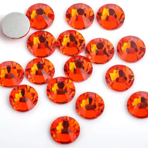 Hotfix Strasssteine Hellrosa, rosafarbenes Glas, 3D-Nagelkunst-Strasssteine, SS3, SS4, SS5, SS6, SS8, SS10, SS12, SS16, SS20, SS30, Kristallnägel, nicht HotFix-Dekorationen(Hyacinth,SS8 1440pcs) von JTKSSCS