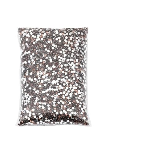 Hotfix Strasssteine Hotfix-Strasssteine, großes Paket, Harz, nicht, lose, flache Kristalle, Nagel, DIY, Glitzerstein(Deep coffee,PCS_5MM 3000PCS) von JTKSSCS