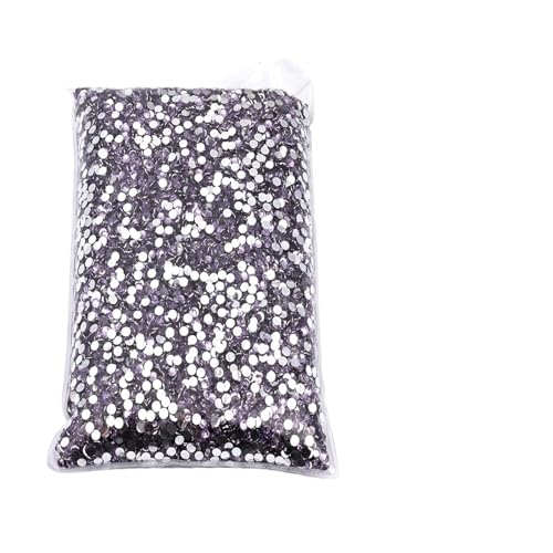 Hotfix Strasssteine Hotfix-Strasssteine, großes Paket, Harz, nicht, lose, flache Kristalle, Nagel, DIY, Glitzerstein(Lavender,PCS_3MM 10000PCS) von JTKSSCS