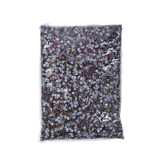 JTKSSCS Hotfix Strasssteine 14400 Stück Hotfix-Strasssteine ​​SS6-SS20 Kristall-Hotfix-Strasssteine(Blue Volcano,SS16-14400pcs) von JTKSSCS