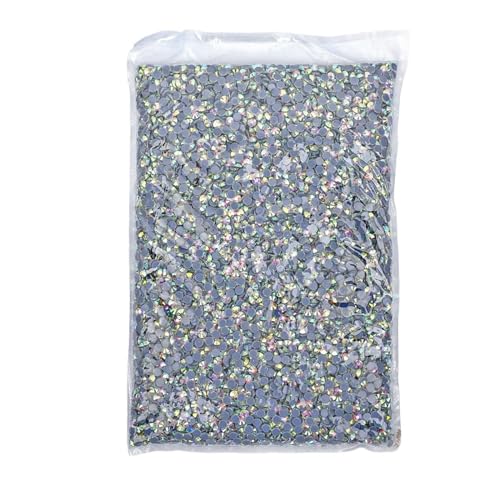 JTKSSCS Hotfix Strasssteine 14400 Stück Hotfix-Strasssteine ​​SS6-SS20 Kristall-Hotfix-Strasssteine(Crystal AB,SS10-14400pcs) von JTKSSCS
