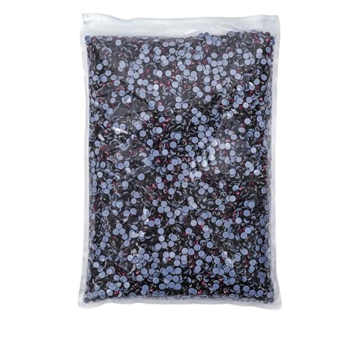 JTKSSCS Hotfix Strasssteine 14400 Stück Hotfix-Strasssteine ​​SS6-SS20 Kristall-Hotfix-Strasssteine(Dark Amethyst,SS8-14400pcs) von JTKSSCS