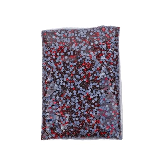 JTKSSCS Hotfix Strasssteine 14400 Stück Hotfix-Strasssteine ​​SS6-SS20 Kristall-Hotfix-Strasssteine(Dark Siam,SS20-14400pcs) von JTKSSCS