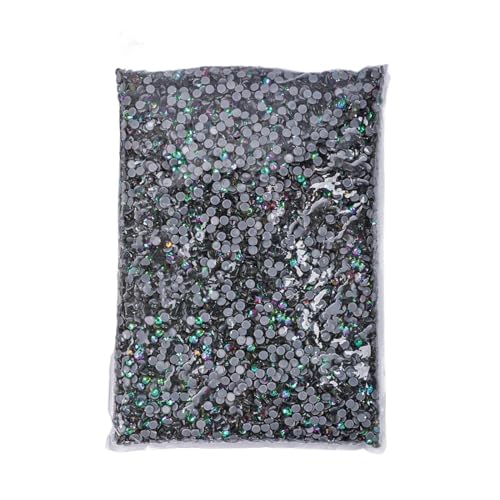 JTKSSCS Hotfix Strasssteine 14400 Stück Hotfix-Strasssteine ​​SS6-SS20 Kristall-Hotfix-Strasssteine(Green Volcano,SS20-14400pcs) von JTKSSCS