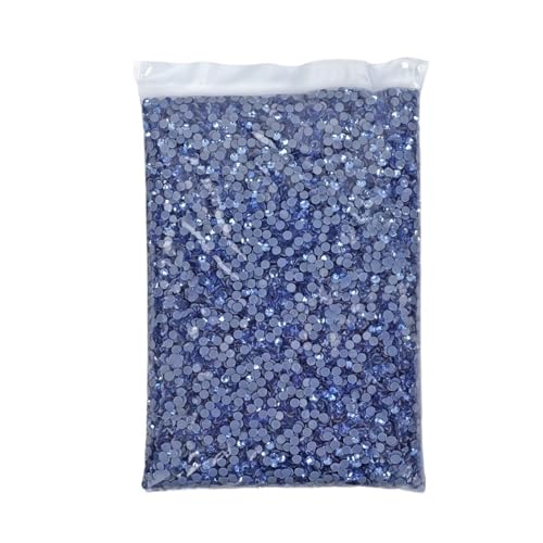 JTKSSCS Hotfix Strasssteine 14400 Stück Hotfix-Strasssteine ​​SS6-SS20 Kristall-Hotfix-Strasssteine(Lt Sapphire,SS20-14400pcs) von JTKSSCS