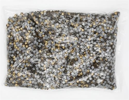 JTKSSCS Hotfix Strasssteine Big Bulk Bag 45 Farben Hotfix Strasssteine ​​Kristall Hot Fix Strass Kleidungsstück(Lt.C.Topaz) von JTKSSCS