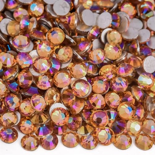 JTKSSCS Hotfix Strasssteine Kristall Nicht Hotfix Strasssteine ​​Strass Nägel Diamant Kristalle for Vestidos Nail Charms Nail Art Kleid(Fuchsia Light,SS5-1440pcs) von JTKSSCS