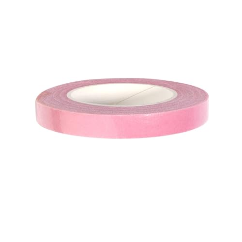 JTKSSCS Krepppapier 1 Rolle Krepppapier-Luftschlangen, 1,2 cm x 27 m, mehrfarbige Seidenpapierrolle for Blumenbasteln, DIY-Hochzeitsfeier-Geschenkverpackungsdekor(Pink) von JTKSSCS
