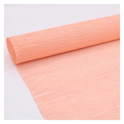 JTKSSCS Krepppapier 250x5/10/25cm Rolle Gefältelt Krepp Papier Dekorative Blume for Ostern Kinder Tag Party Kind Kind DIY Handgemachte Kreative Papiere(Champagne,5cm) von JTKSSCS