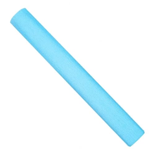 JTKSSCS Krepppapier 50 * 250cm Krepppapier Verdicktes Bastelpapier Blumenmaterial DIY Papierblumenrolle for Kunstprojekte Dekor(Blue) von JTKSSCS