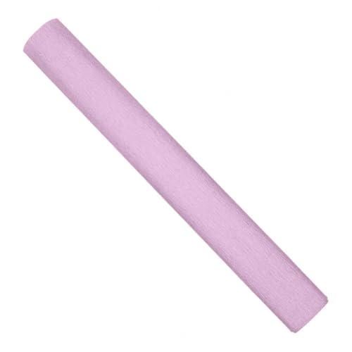 JTKSSCS Krepppapier 50 * 250cm Krepppapier Verdicktes Bastelpapier Blumenmaterial DIY Papierblumenrolle for Kunstprojekte Dekor(Pink) von JTKSSCS