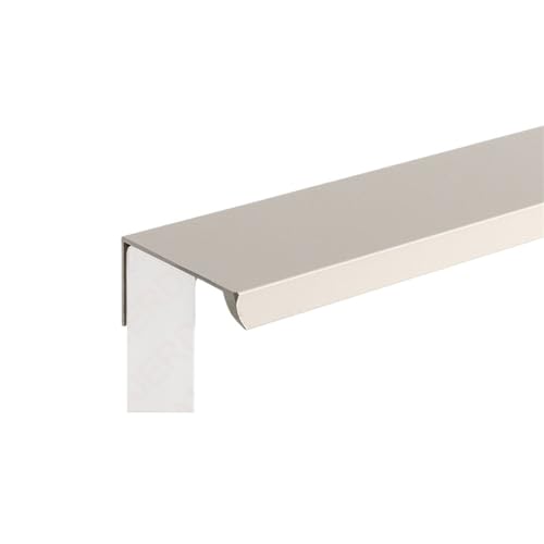 JTKSSCS Schrankgriffe Langer Möbelgriff, unsichtbare Schrankgriffe aus Aluminiumlegierung, Schubladenknöpfe, Schrankgriffe, Küchenschrankgriffe(Right Angle-Grey,Length 200mm) von JTKSSCS