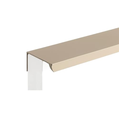 JTKSSCS Schrankgriffe Versteckte Küchenschrankgriffe, Schrankgriff aus Aluminiumlegierung, bunter Kleiderschrank-Türknauf und Griff, Möbelbeschläge(Cashmere Grey-Square,160mm) von JTKSSCS