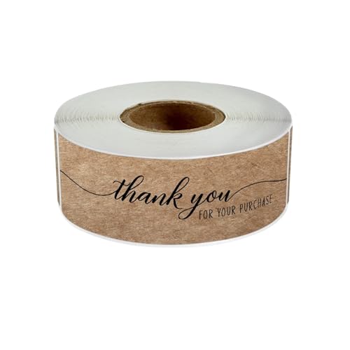 Sticker Rund 120 Stück Danke for Ihre Bestellung Aufkleber Etiketten for Umschlagversiegelung for Dekoraufkleber Schreibwarenversorgung(Color-04) von JTKSSCS