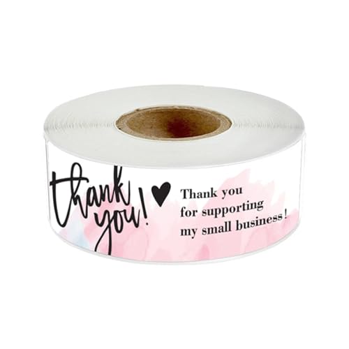 Sticker Rund 120 Stück Danke for Ihre Bestellung Aufkleber Etiketten for Umschlagversiegelung for Dekoraufkleber Schreibwarenversorgung(Color 16) von JTKSSCS