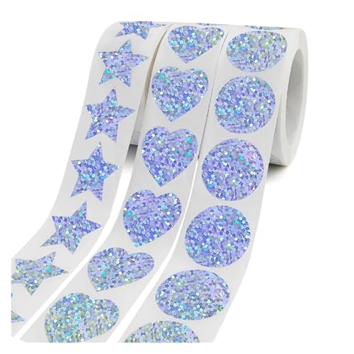 Sticker Rund 500 stücke Blank Liebe Herz Sterne Runde Aufkleber 1 zoll Handgemachte Dekoration Party Abdichtung Label(YH285-500pcs) von JTKSSCS