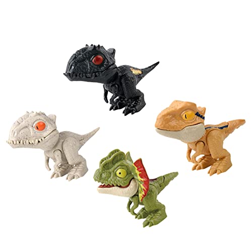 4pcs Beißen Finger Dinosaurier Spielzeug Dinosaurier Sammler für Ausstellung, Lustige Snap Squad Spielzeug für 3+ Jahre Alte Geburtstag Party für Dekorieren für 4pcs Beißen Finger Dinosaurier Spielzeug Dinosaurier Sammler für Ausstellung, Lustige Snap Squad Spielzeug für 3+ Jahre Alte Geburtstag Party für Dekorieren für von JTLB