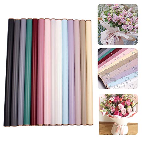 JTLB Blumen-Geschenkpapier, 20 Stück, Weißes Blumen-Geschenkpapier, Blumen-Geschenkpapier, Blumenstrauß-Geschenkpapier, Wasserfestes Geschenkpapier Blumenstrauß, JTLB Blumen-Geschenkpapier, 20 Stück, Weißes Blumen-Geschenkpapier, Blumen-Geschenkpapier, Blumenstrauß-Geschenkpapier, Wasserfestes Geschenkpapier Blumenstrauß, von JTLB