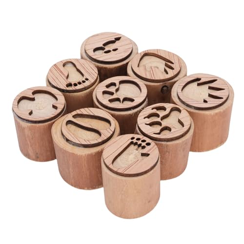 JTLB Holzstempel Set, Tierische Fußabdruckmarken, Holzstempel -Stempel mit Holz, Handgefertigt für das Handwerksprojekt, Geeignet für Klassenzimmer, Großartig Als Geschenke JTLB Holzstempel Set, Tierische Fußabdruckmarken, Holzstempel -Stempel mit Holz, Handgefertigt für das Handwerksprojekt, Geeignet für Klassenzimmer, Großartig Als Geschenke von JTLB