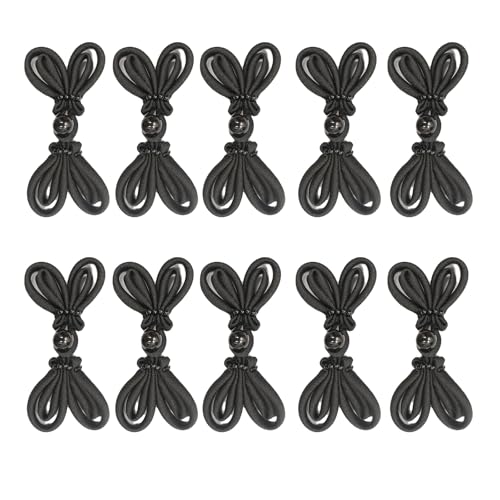 10 PCs Chinesische Knoten Knöpfe Cheongsam Verschluss Nähen Verschluss Chinesische Dekorative Knöpfe Zum Nähen Des Kleidungsstücks 10 PCs Chinesische Knoten Knöpfe Cheongsam Verschluss Nähen Verschluss Chinesische Dekorative Knöpfe Zum Nähen Des Kleidungsstücks von JTQYFI