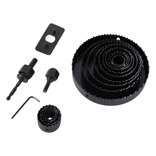 18 Stücke 19-127 Mm Stahllochsägen Set Mit Bohrbits Für Holzplattenlampen Und Eisenplatten Bohrwerkzeuge Holzbearbeitungswerkzeuge von JTQYFI