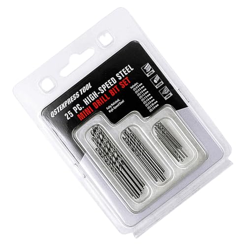 20/25 PCS Kleine Twist Bohrer Bits Zum Modell Zur Reparatur Von Elektronik Und Holzbearbeitung Mit Sicheren Aufbewahrungsbox 20/25 PCS Kleine Twist Bohrer Bits Zum Modell Zur Reparatur Von Elektronik Und Holzbearbeitung Mit Sicheren Aufbewahrungsbox von JTQYFI