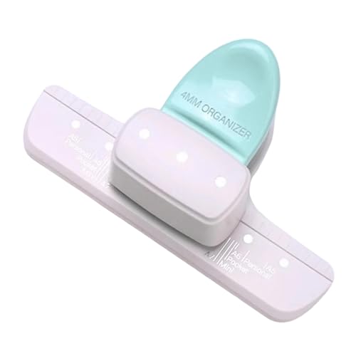 3 Hole Paper Puncher 4mm Löcher Handbuch Praktischer Papier Für Planer Dokumente School Stationery von JTQYFI