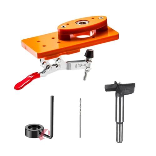 35 Mm Versteckte Scharnierscharnern Bohrlochbohrer Guide Bit Set Tür Bowing Loch Vorlage Und Bit Für Schranktür 35 Mm Versteckte Scharnierscharnern Bohrlochbohrer Guide Bit Set Tür Bowing Loch Vorlage Und Bit Für Schranktür von JTQYFI