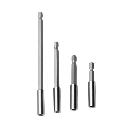 4pcs/Set Bithalter Set Langes Verlängerung 60 Mm 75 Mm 100 Mm 150 Mm Für Elektrische Bohrerschraubendreherzubehör von JTQYFI