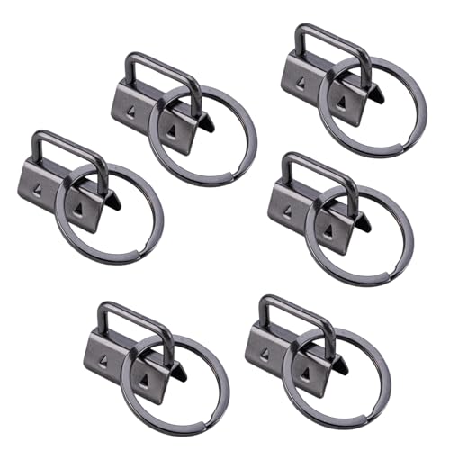 6pcs Kreative Rostbesichtige Legierungen Steckverbinder Mehrzweck Federringe Schlüsselanhänger Für Handwerkslaftenthusiasten von JTQYFI