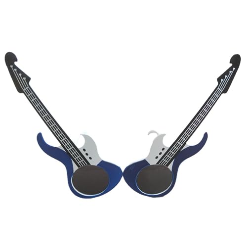 JTQYFI Musikfestival Gitarrenbrille Nacht Partys Eyewears Tragbare Party Brille Für Geburtstage Hochzeiten JTQYFI Musikfestival Gitarrenbrille Nacht Partys Eyewears Tragbare Party Brille Für Geburtstage Hochzeiten von JTQYFI